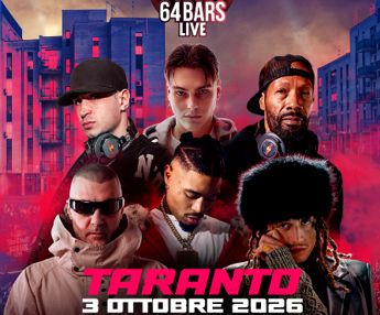 Red Bull 64 Bars Live, sabato 3 ottobre a Taranto: ecco chi saranno i protagonisti