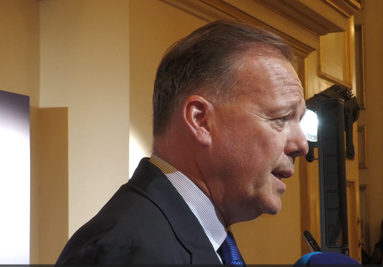 Federico Bricolo, presidente di VeronaFiere - (foto Adnkronos)