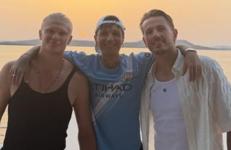 Haaland con Ultimo - Instagram Haaland