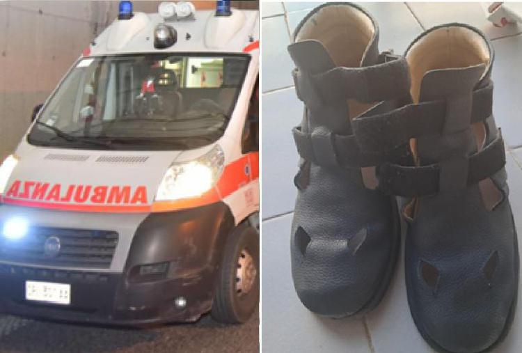 Alessandro e quelle scarpe che lo fanno camminare, il padre: