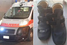 Alessandro e quelle scarpe che lo fanno camminare, il padre: 
