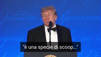 Trump e l'annuncio show: 