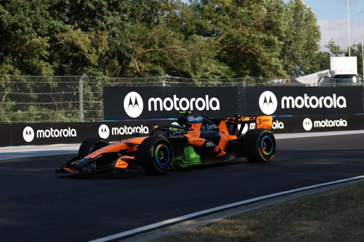La Mclaren di Lando Norris - Ipa