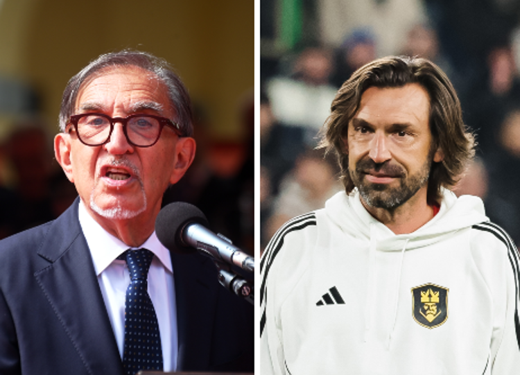 Ignazio La Russa, Andrea Pirlo - fotogramma/ipa