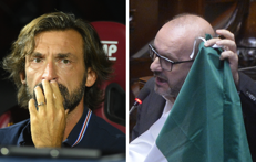 Andrea Pirlo, Mauro Berruto - fotogramma/ipa