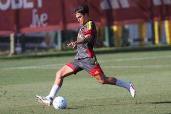 Cannes-Roma 3-3, non basta la doppietta di Dybala e il gol di Malen, espulso Wesley