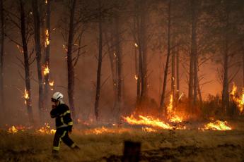 Incendi in Francia - (Afp)