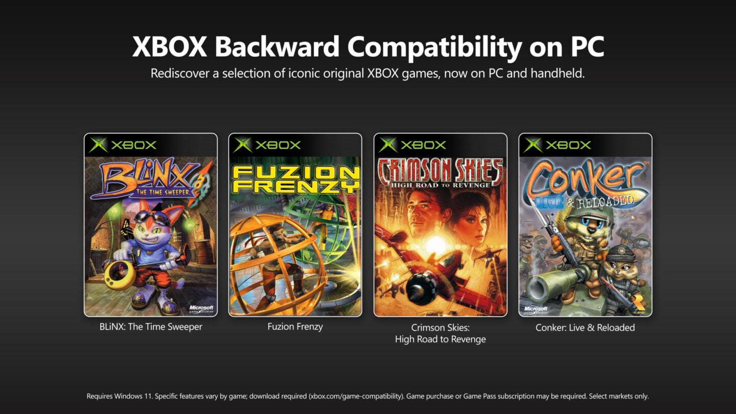 Xbox porta la retrocompatibilità su PC