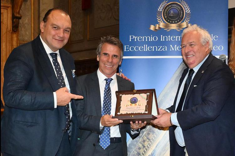Premio Euro Mediterraneo Dundar Kesapli, Gianfranco Zola e Gianfranco Coppola - uff stampa