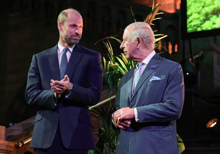 Il principe William e re Carlo - Ipa/Fotogramma