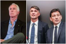 Malagò, Maldini e Leonardo - Ipa/Fotogramma