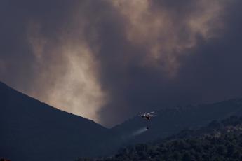Incendio in Spagna - (Afp)
