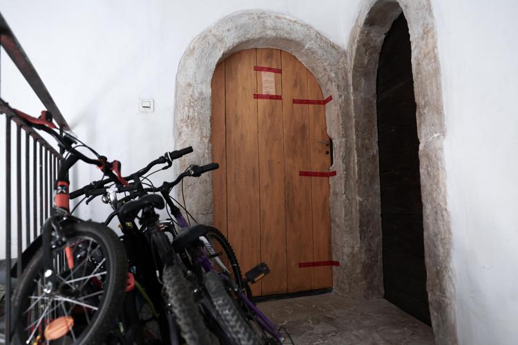L'ingresso dell'abitazione - (Afp)