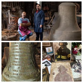 11/9, da Agnone a Ground zero: arriva una campana commemorativa dall'arte millenaria della Fonderia Marinelli