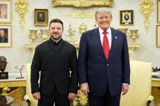 Zelensky e Trump - (foto Telegram Zelensky)
