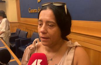 Patrizia Mercolino, mamma del piccolo Domenico, intervistata dall'Adnkronos