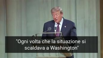 Trump e l'elogio al funerale di Graham: 