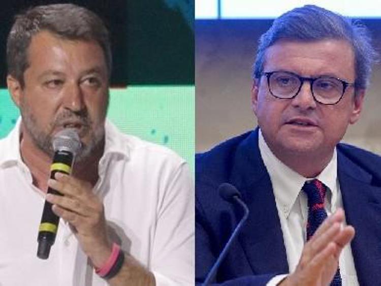 Matteo Salvini e Carlo Calenda - (Ipa)