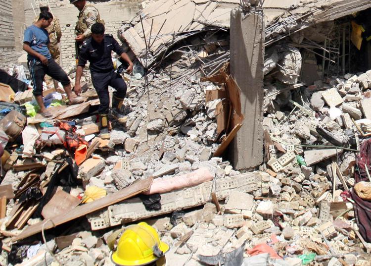 Distruzione in Iraq, immagine di repertorio