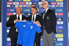 Ranieri, Mancini e Malagò - (Fotogramma)