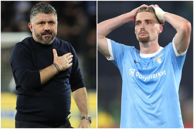 Gennaro Gattuso e Kenneth Taylor - Ipa/Fotogramma