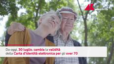 Carta d'identità elettronica, da oggi validità illimitata per gli over 70