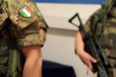 Militari italiani - (Fotogramma)