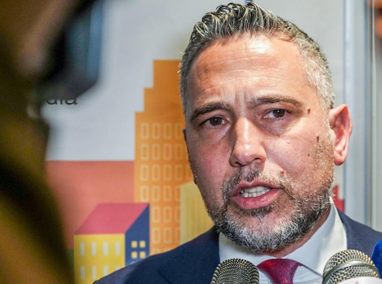 Franco Lucente, presidente dello Juventus Club “Amici del Pirellone – Gianluca Vialli” e assessore regionale ai Trasporti e Mobilità sostenibile - (Foto Ipa)