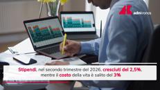 Economia, crescono stipendi e costo della vita - Video