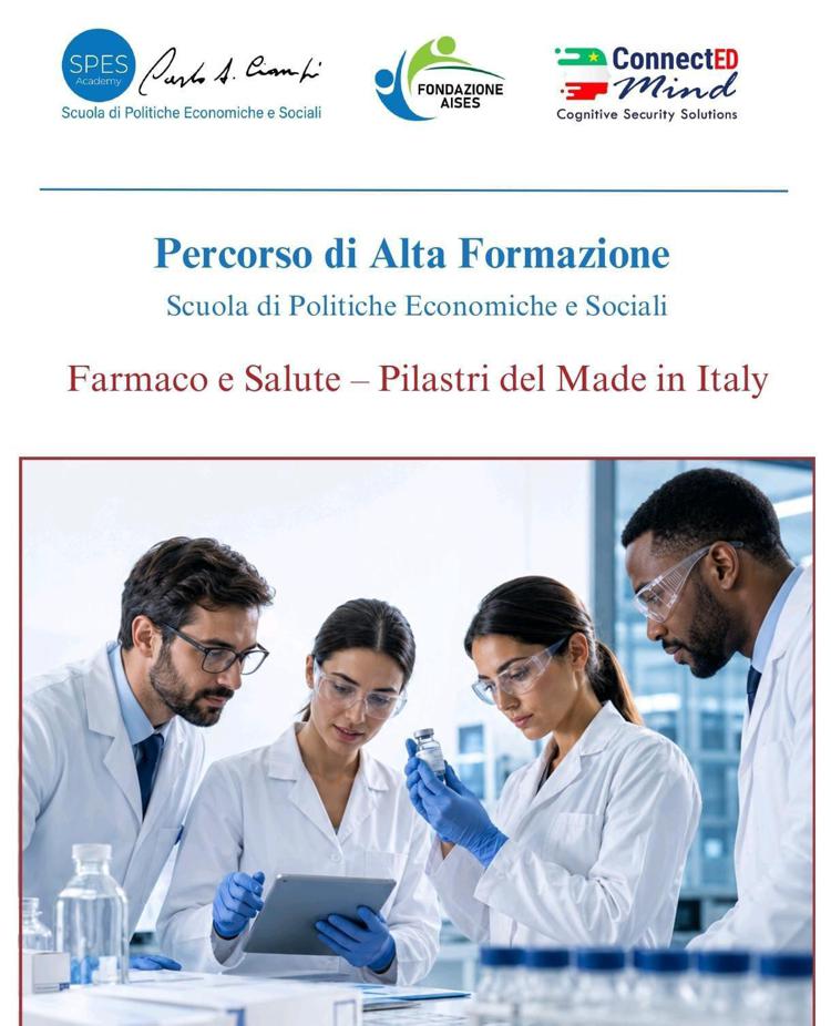 Spes Academy Carlo Azeglio Ciampi lancia il corso 'Farmaco e Salute'