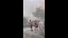 Terremoto a Napoli, il crollo a Pozzuoli: 