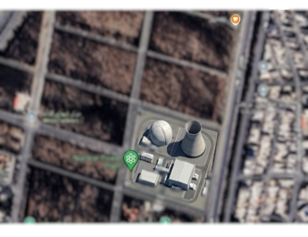 Una delle immagini false create con l'intelligenza artificiale di Google Earth da Henk van Ess (DigitalDigging.org)