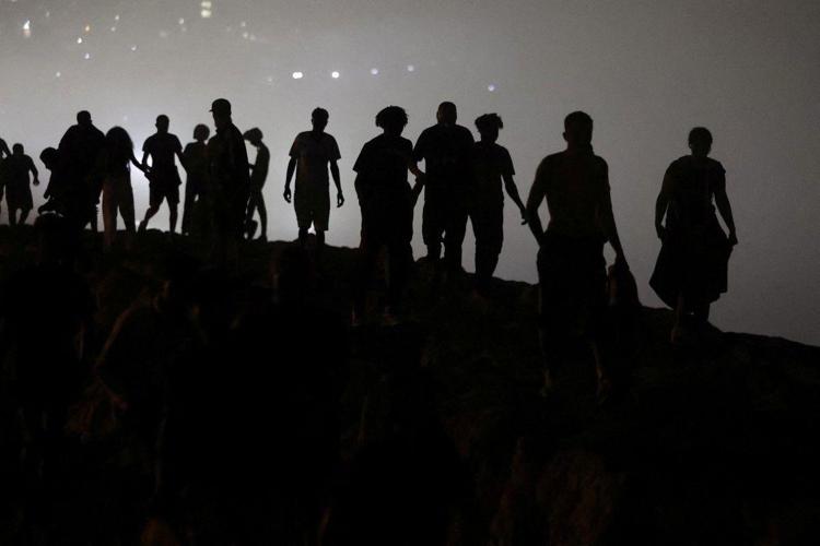 Migranti a Ceuta - (Afp)