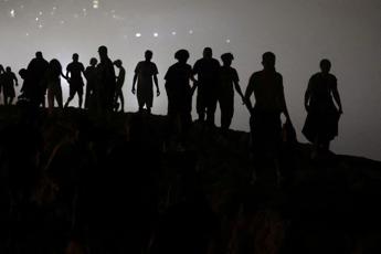 Migranti a Ceuta - (Afp)