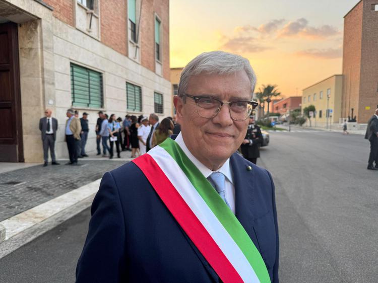 Alberto Mosca, sindaco di Sabaudia - (foto Adnkronos)