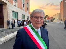 Alberto Mosca, sindaco di Sabaudia - (foto Adnkronos)