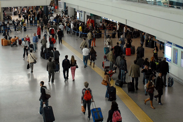 L'aeroporto di Fiumicino - (Fotogramma)