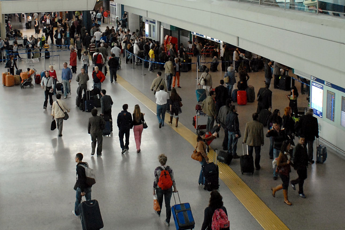 L'aeroporto di Fiumicino - (Fotogramma)
