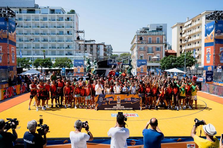 Prsentazione della fase finale dell’Estathé® 3×3 Italia Streetbasket Circuit - (Ufficio stampa)
