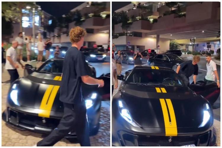 Sinner e la sua Ferrari - X