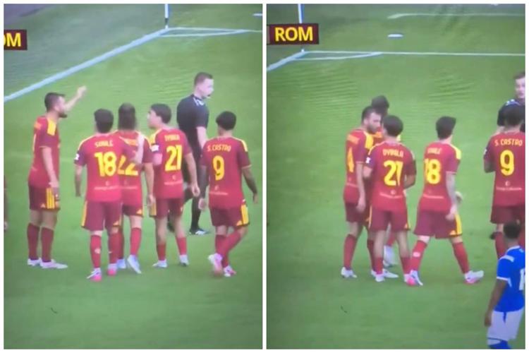 La lite tra Dybala e Cristante - X