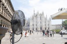 Caldo a Milano - Ipa/Fotogramma