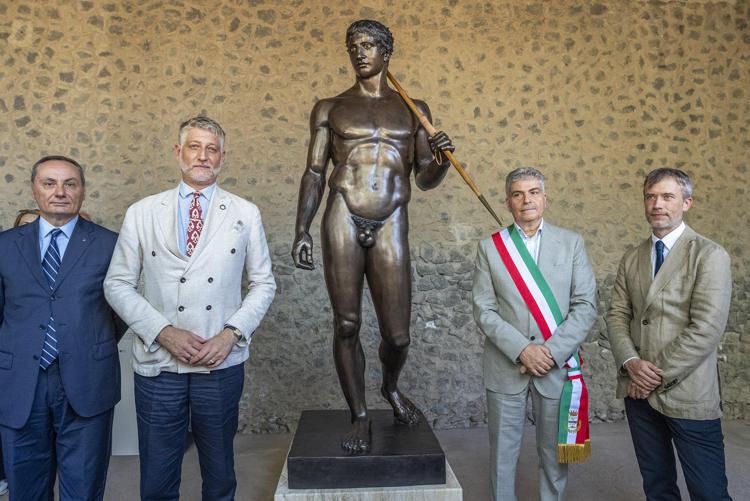 (La cerimonia al Parco Archeologico di Pompei - Ufficio stampa)