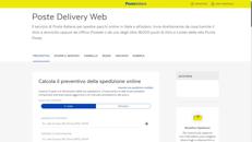 Poste Delivery Web per spedire pacchi online