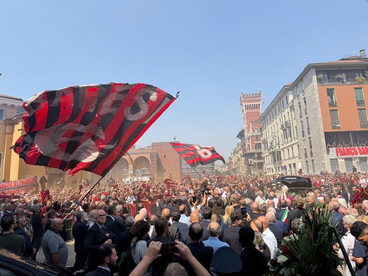 I funerali di Franco Baresi - Adnkronos