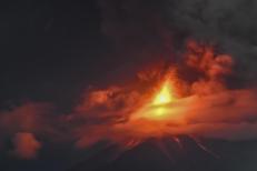 Il vulcano Fuego in Guatemala - (Afp)