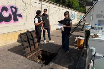 Controlli Gdf carburante  - (Adnkronos)