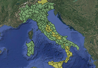 Maltempo, allerta meteo gialla giovedì 6 agosto per temporali: la mappa delle 7 regioni a rischio