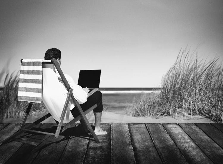 Al lavoro in vacanza - (Foto )