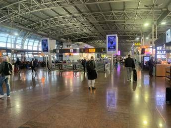 L'aeroporto di Bruxelles Zaventem è tra gli scali Ue che sospendono l'Ees quando gli arrivi si fanno intensi
 - Foto Adnkronos